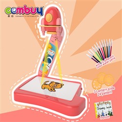 CB911766 CB911769 - Drawing board toy slide painting LED projector for children